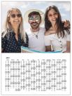 Jahreskalender 30x40 cm 2024 weiss Produktbild
